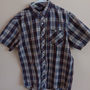 Plaid mens shirt